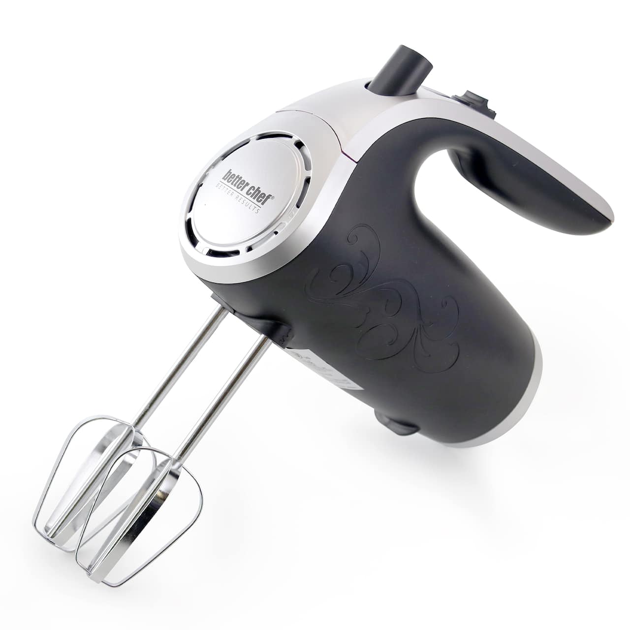 Better Chef Black & Silver 5-Speed 150-Watt Hand Mixer
